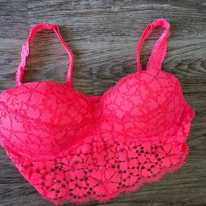 Victoria Secrets PINK | bright pink bralette